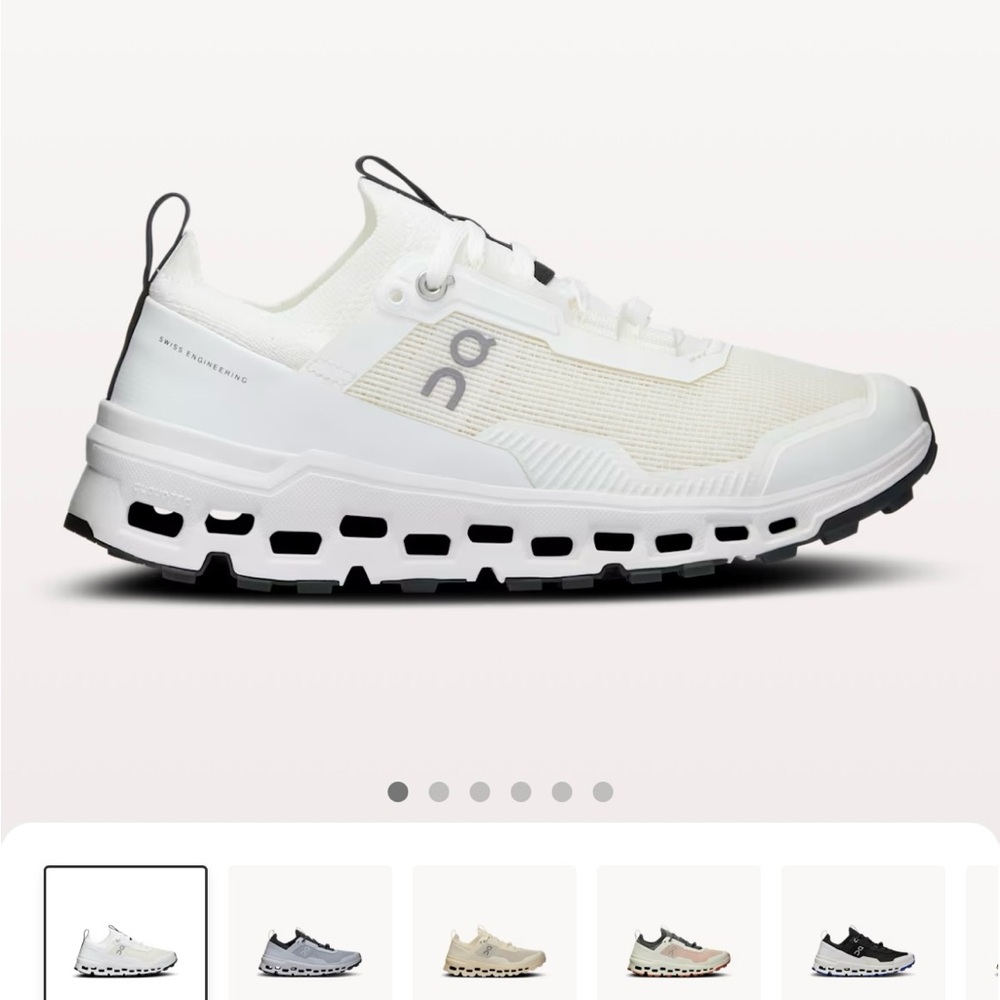 On Running Women's Sneakers - White and Black